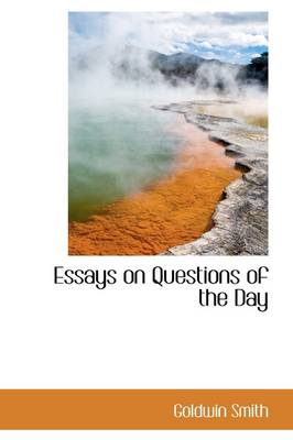 Book cover for Essays on Questions of the Day