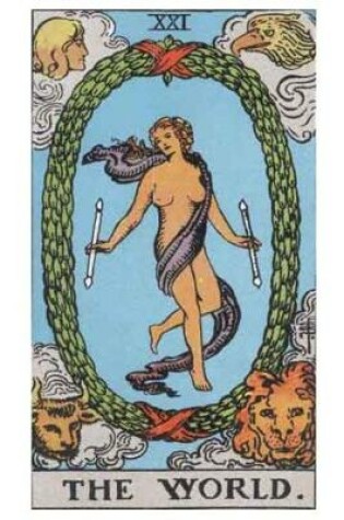 Cover of Tarot Notebook Journal - The World