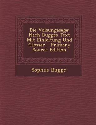 Book cover for Die Volsungasaga