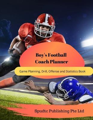 Book cover for Boy's Football Coach Planner