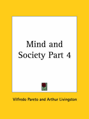 Book cover for Mind & Society Vol. 4 (1935)