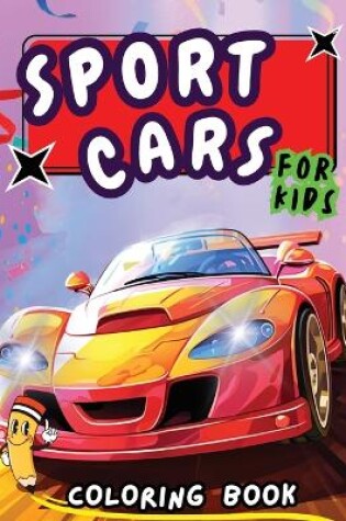 Cover of Sport Cars Coloring Book for Kids