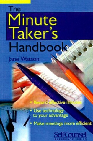 Cover of The Minute Taker's Handbook