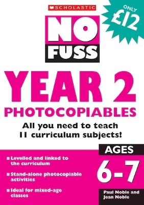 Book cover for No Fuss: Year 2 Photocopiables