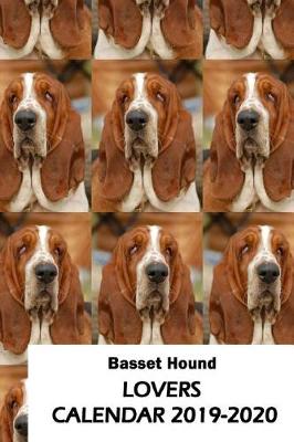 Book cover for Basset Hound Lovers Calendar 2019-2020