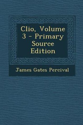 Cover of Clio, Volume 3