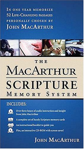 Book cover for The Macarthur Scripture Memory System