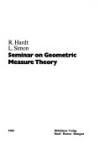 Book cover for Geometric Measure Theory