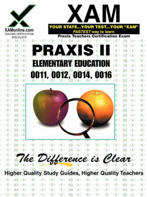 Book cover for Praxis Elementary Education 0011, 0012, 0014