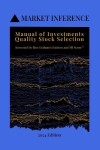 Book cover for Manual of Investments