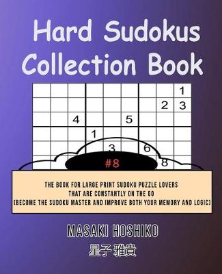 Book cover for Hard Sudokus Collection Book #8