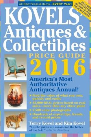 Cover of Kovels' Antiques and Collectibles Price Guide 2016