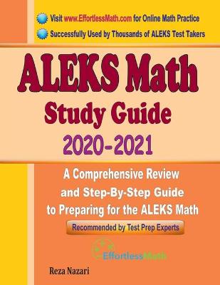 Book cover for ALEKS Math Study Guide 2020 - 2021