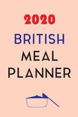 Book cover for 2020 British Meal Planner