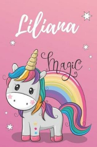 Cover of Notizbuch Einhorn Liliana