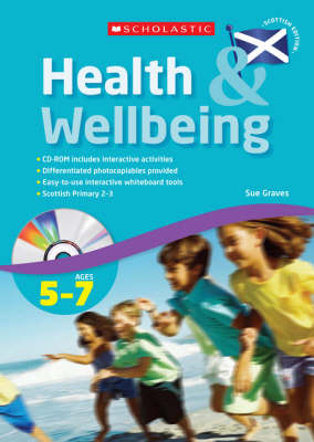 Book cover for Health and Wellbeing - Scottish Primary 2 to 3