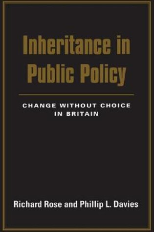 Cover of Inheritance in Public Policy