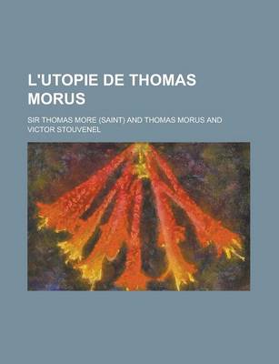 Book cover for L'Utopie de Thomas Morus