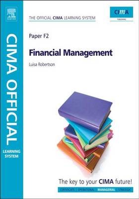 Book cover for Cima Official Learning System Financial Management