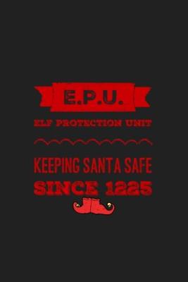 Book cover for epu elf protection unit Notebook