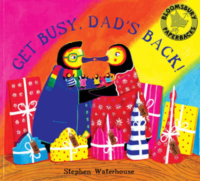 Book cover for Get Busy,Dad's Back!