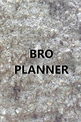 Book cover for 2020 Daily Planner For Men Bro Planner Engraved Carved Stone Style Image 388 Pages