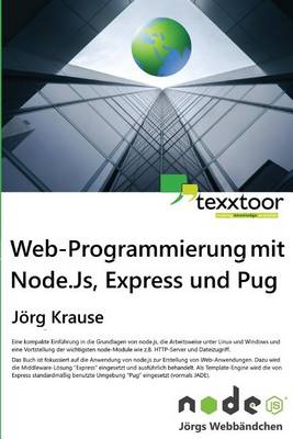 Book cover for Web-Programmierung mit Node, Express und Pug