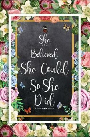 Cover of She Believed She Could, So She Did