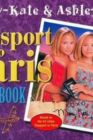 Cover of Passport to Paris Scrapbook