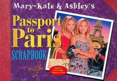 Book cover for Passport to Paris Scrapbook