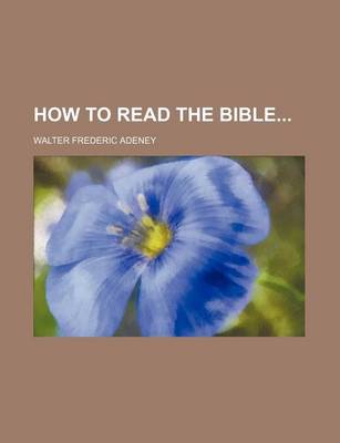 Book cover for How to Read the Bible