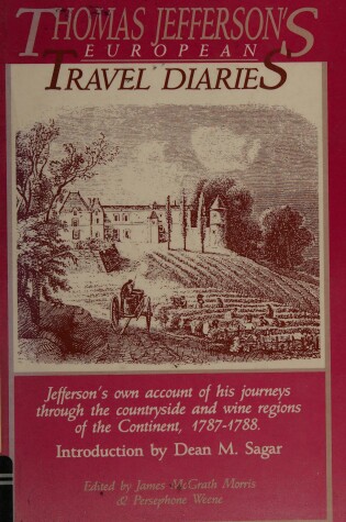 Cover of Thomas Jefferson's European Travel Diaries
