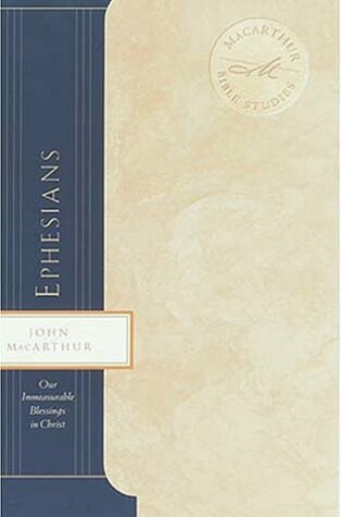 Cover of Macartur Bible Studies-Ephesians