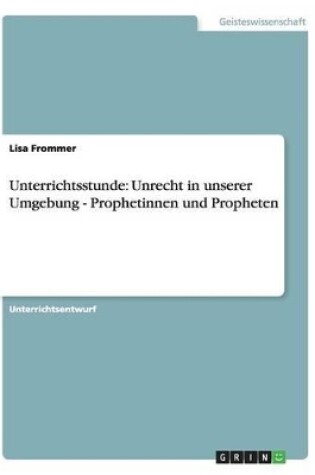 Cover of Unterrichtsstunde