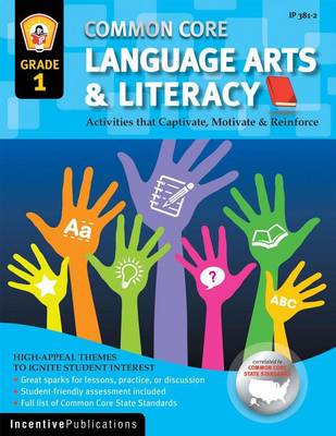 Cover of Common Core Language Arts & Literacy Grade 1