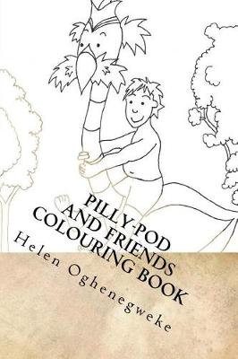 Book cover for Pilly-Pod and Friends Colouring Book