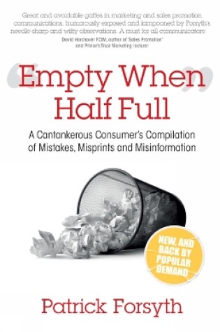Cover of Empty When Half Full