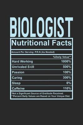 Book cover for Biologist Nutritional Facts