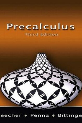 Cover of Precalculus a la Carte Plus