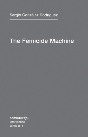 Book cover for The Femicide Machine