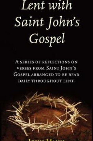 Cover of Lent with Saint John's Gospel