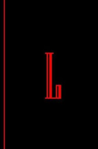 Cover of Monogram Letter L Journal