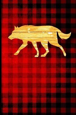Book cover for Buffalo Plaid Wolf Journal