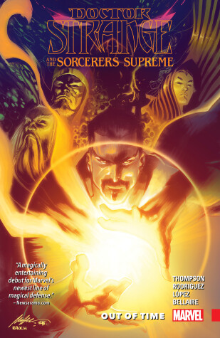 Book cover for Doctor Strange and the Sorcerers Supreme Vol. 1: Out of Time