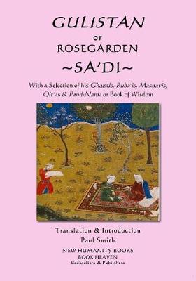 Book cover for Gulistan or Rosegarden of Sa'di