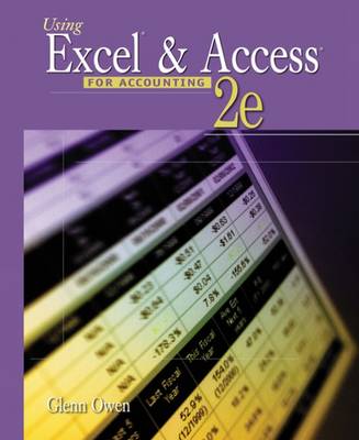 Book cover for Using Excel and Access for Accounting