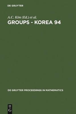 Cover of Groups - Korea 94