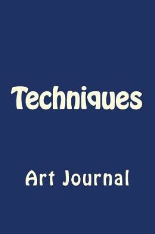 Cover of Techniques