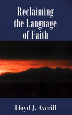 Book cover for Reclaiming the Language of Faith