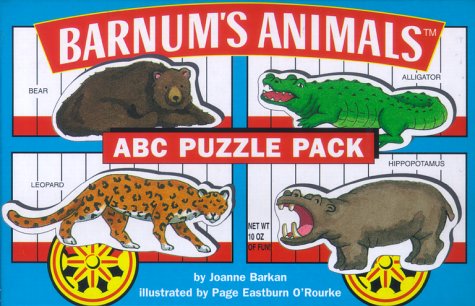 Book cover for Barnum's Animals ABC Puzzle PA